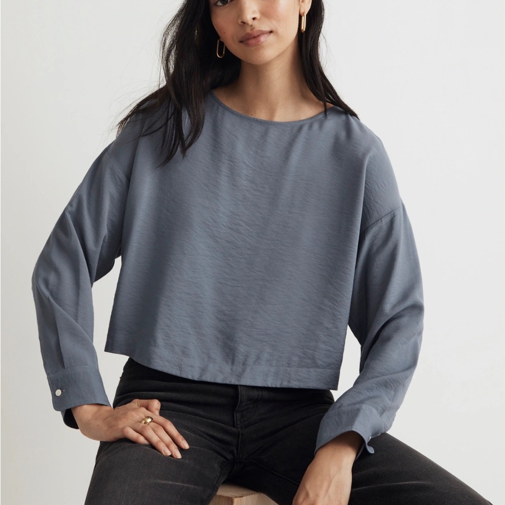 Madewell open back top